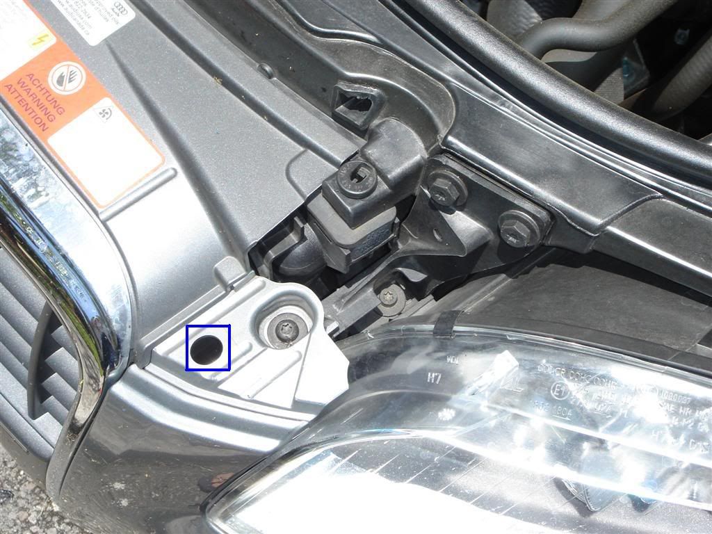 DIY Bumper/Hood Gap Adjustment (after bumper removal)